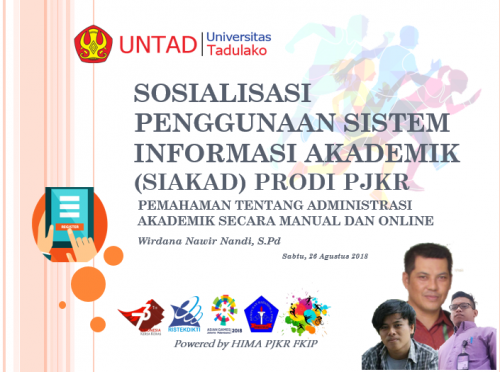 WIRDANA NAWIR NANDI EDUBLOG: SOSIALISASI PENGGUNAAN SISTEM INFORMASI ...